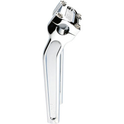 PartzBiz HD DS06021051 - Thrashin Supply Chrome 9.5 ” ไม่มีคัทเอาท์แฮนด์ Pullback Riser TSC-9525-3 0602-1051 06021051 bar custom harley davidson