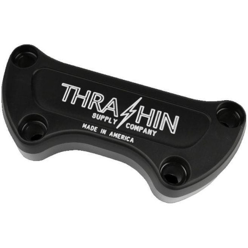 PartzBiz HD: 4402479-Thrashin Supply Co Black 1" Top Handlebar Clamp FX FL TSC-2800-4 0603-0796 06030796