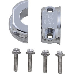 PartzBiz HD DS06150326 - Thrashin Supply Co Chrome Machined 1" Brake Clutch Perch Clamps Harley ARP PartzBiz HD DS06150326 - Thrashin Supply Co Chrome Machined 1" Brake Clutch Perch Clamps Harley ARP