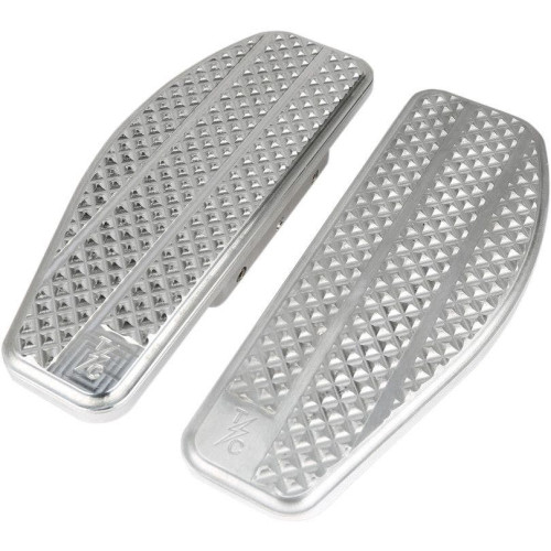 PartzBiz HD: 4402449-Thrashin Supply Co Raw Billet Aluminum Rear Passenger Floorboards Harley 93-18 | TSC-2205-0