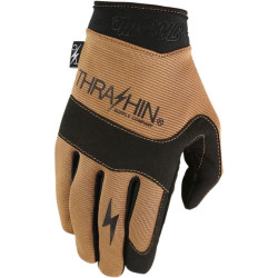 PartzBiz HD DS33013513C - บริษัท Thrashin Supply Company ถุงมือรถจักรยานยนต์ Tan Covert V2