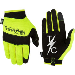 PartzBiz HD DS33013364C - Thrashin Supply Company ถุงมือมอเตอร์ไซค์ Yellow Covert V2
