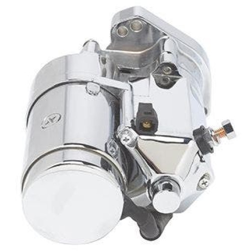 PartzBiz HD: 4402385-Thunder Fire Chrome 2.0KW สตาร์ทเตอร์มุมด้านข้าง 89-06 Harley Big Twin 70-227