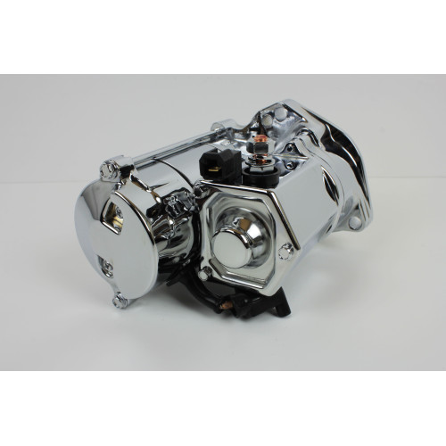 PartzBiz HD: 4402388-Ultima Chrome Thunderfire Heavy Duty 1.4kw Starter Motor Harley 89-06 Top Post | 70-220 PartzBiz HD: 4402388-Ultima Chrome Thunderfire Heavy Duty 1.4kw Starter Motor Harley 89-06 Top Post | 70-220