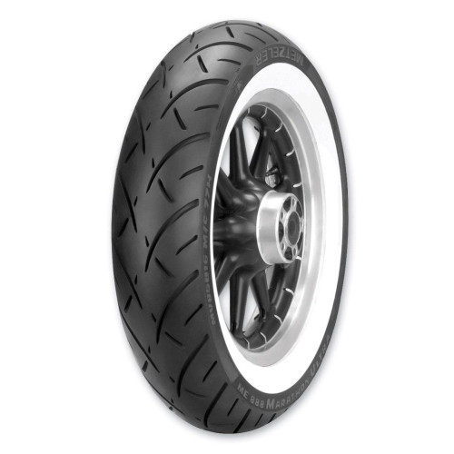 PartzBiz HD: 4402336-Metzeler ME888 Ultra High Mileage Rear Wide White Wall Tire 180/65-16 OEM WWW PartzBiz HD: 4402336-Metzeler ME888 Ultra High Mileage Rear Wide White Wall Tire 180/65-16 OEM WWW
