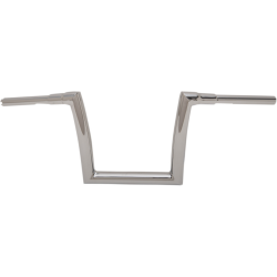 PartzBiz HD DS06012232 - Todd's Cycle 10" Chrome Strip 1 1/2" 1.5 Handlebars for Harley FLT Softail  | 0601-2232