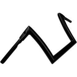 PartzBiz HD DS06012234 - Todd's Cycle 10" Flat Black Strip 1 1/2" 1.5 Handlebars for Harley FLT Softail  | 0601-2234