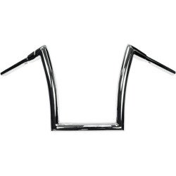 PartzBiz HD DS06014883 - Todd's Cycle 12" Chrome Strip 1 1/2" 1.5 Handlebars for Harley FLT Softail  | 0601-2235