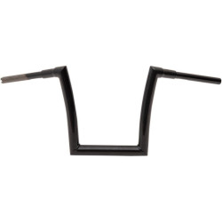 PartzBiz HD DS06014884 - Todd's Cycle 12" Gloss Black Strip 1 1/2" 1.5 Handlebars for Harley FLT Softail  | 0601-2236