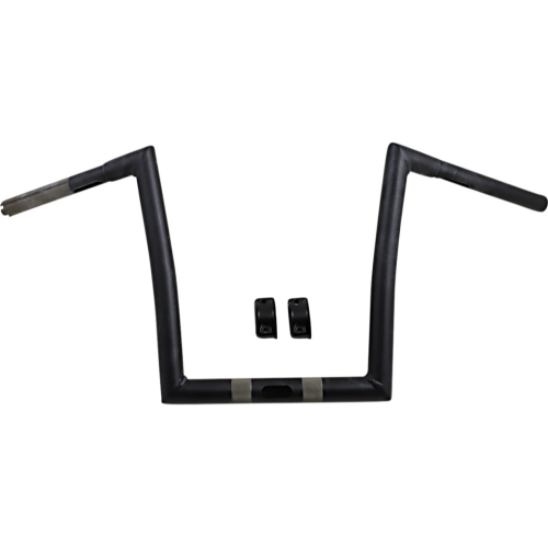 PartzBiz HD: 4402315-Todd's Cycle 12" Rise Flat Black 1-1/4" Handlebars for Harley Road Glide 15-23 | 0601-3987