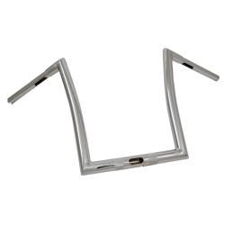 PartzBiz HD DS06013988 - Todd's Cycle 14" Rise Chrome 1-1/4" Handlebars for Harley Road Glide FLTR 15-23 | 0601-3988