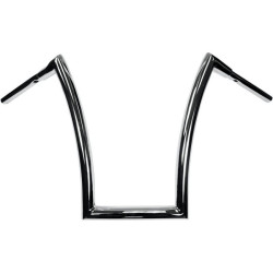 PartzBiz HD DS06012238 - Todd's Cycle 17" Chrome Strip 1 1/2" 1.5 Handlebars for Harley FLT Softail  | 0601-2238