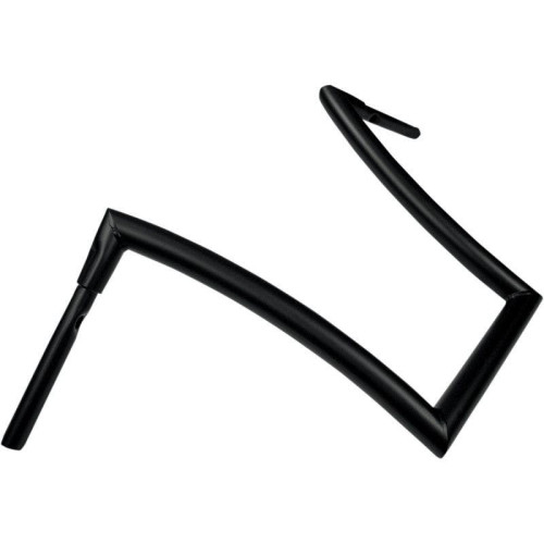 PartzBiz HD: 4402324-Todd's Cycle 17" Flat Black Strip 1 1/2" 1.5 Handlebars for Harley FLT Softail  | 0601-2240
