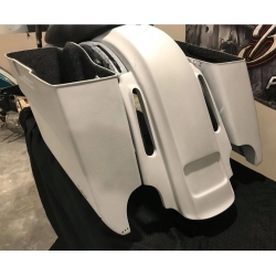 PartzBiz HD TP-NW-IMP-VPR-OEM-13 - Top Shop 4.5" New Style CVO Rear Fender Plate Tailight Harness Kit Harley 14-19 touring electra road stree glide king TP-NWSTLECVO-1419-PCKG