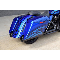 PartzBiz HD TP-3-CVO-REAR-PCKG - Top Shop Complete Minister CVO Fender Stretched Bags Fender & Side Covers 09-16 PartzBiz HD TP-3-CVO-REAR-PCKG - Top Shop Complete Minister CVO Fender Stretched Bags Fender & Side Covers 09-16