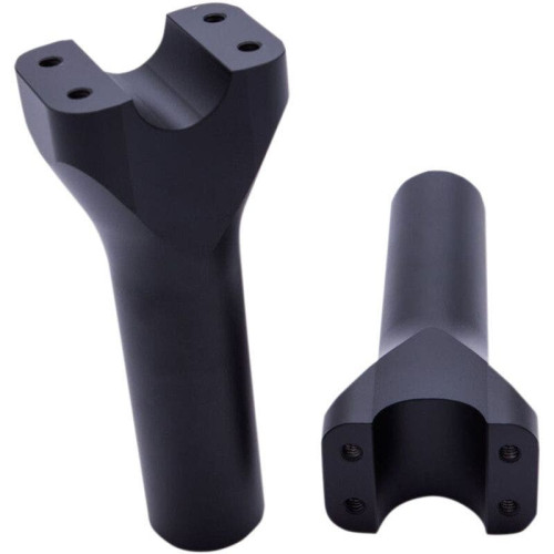 PartzBiz HD: 4402258-Trask Assault Series Reverse Cut 6" Rise 1" Handlebar Risers Harley & Custom | TM-8602-6RC