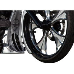PartzBiz HD DS05040272 - Trask Chin Scoop สปอยเลอร์สำหรับ Harley FLH/T Touring W/ Raked Front End 98-08 | TM-2098 PartzBiz HD DS05040272 - Trask Chin Scoop สปอยเลอร์สำหรับ Harley FLH/T Touring W/ Raked Front End 98-08 | TM-2098