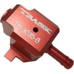 PartzBiz HD DS10090025 - Trask CNC Machined Billet อลูมิเนียมตัวควบคุมเชื้อเพลิง Harley Rep OE 62373-01 | TM-3035