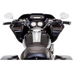 PartzBiz HD DS06012791 - Trask TM-2020CH Chrome V-Line 1" 2+ Handlebars 99-13 Harley Road Glide 0601-2791 06012791 PartzBiz HD DS06012791 - Trask TM-2020CH Chrome V-Line 1" 2+ Handlebars 99-13 Harley Road Glide 0601-2791 06012791
