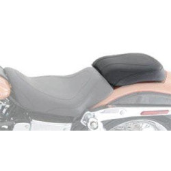 PartzBiz HD MD76585 - Mustang Seats Black Vintage Tripper Passenger Pillion Seat for Dyna Glide 96-05 | 76585