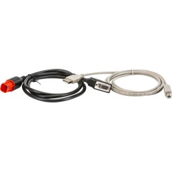 PartzBiz HD TTS2000016A - TTS MasterTune 6 Pin สามารถชุดสายเคเบิล 2000016A Harley Big Twin FLT Trike CVO 21-Up