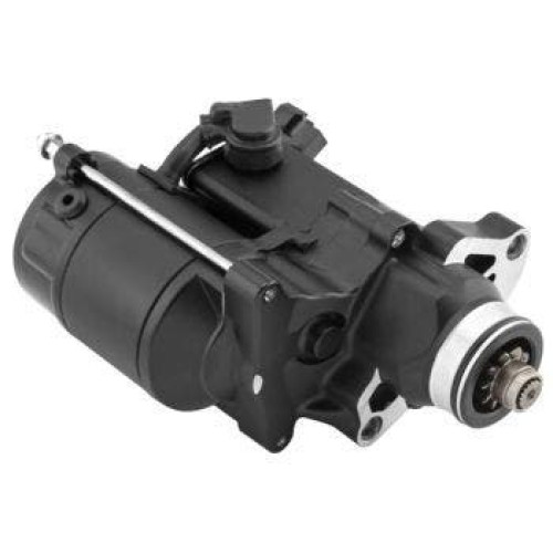 PartzBiz HD: 4402131-Twin Power 215501 Starter Motor 1.4 kW Black Harley Twin Cam 06-17 OE 31618-06A