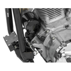 PartzBiz HD TR603604 (x4) - กรองน้ำมันเครื่อง Twin Power Black จำนวน 4 ชิ้นสำหรับ Harley Touring Softail และ XL ปี 80-17