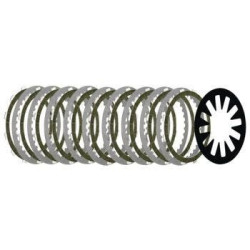 PartzBiz HD TR482038 - Twin Power BTX 14TP Replacement Clutch Kit OE Harley Big Twin 98-17Touring Bagger Dresser FLH FLT Softail FXST Dyna FXD Cable Clutch disc best for performance softail slim fat bob boy heritage