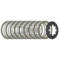 PartzBiz HD TR482037 - Twin Power BTX11TP Replacement Clutch Kit OE Harley Big Twin 90-20 Touring Bagger Dresser FLH FLT Softail FXST Dyna FXD Cable Clutch disc best for performance softail slim fat bob boy heritage