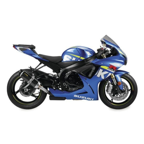 PartzBiz HD: 4402050-Two Brothers 005-2130407V Slip-On Exhaust M-2 Carbon Fiber 08-10 Suzuki GSX-R 592605