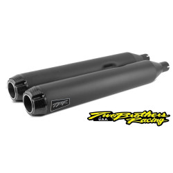 PartzBiz HD TBR005-4550499D-B - Two Brothers 005-4550499D-B Black Comp-S Shorty 2-1 Dual Slip On 17-19 Harley M8 597729 2 into 1 performance headers exhaust ceramic polished stainless steel PartzBiz HD TBR005-4550499D-B - Two Brothers 005-4550499D-B Black Comp-S Shorty 2-1 Dual Slip On 17-19 Harley M8 597729 2 into 1 performance headers exhaust ceramic polished stainless steel