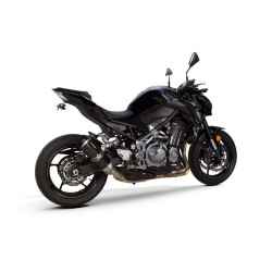 PartzBiz HD TBR005-4780407-S1B - Two Brothers 005-4780407-S1B Black S1R Slip-On Muffler 17-19 Kawasaki Z-900 594848