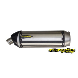 PartzBiz HD TBR005-4800406-S1 - Two Brothers 005-4800406-S1 Aluminum S1R Racing Slip-On 17-19 Honda CRF250L 594843