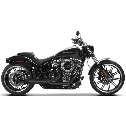PartzBiz HD: 4401974-Two Brothers 005-4990199-B Black 2-Into-1 Gen-II Exhaust 18-19 Harley Softail FXBR; DR; & FLFB Milwaukee-8 597699 PartzBiz HD: 4401974-Two Brothers 005-4990199-B Black 2-Into-1 Gen-II Exhaust 18-19 Harley Softail FXBR; DR; & FLFB Milwaukee-8 597699