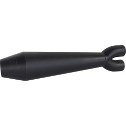 PartzBiz HD TBR005-5150199-B - Two Brothers Racing 2-Into-1 Gen-II Exhaust Black Harley XL Rigid 86-03 597742 XL 930-02027 005-5150199-B mount megaphone performance best for davidson
