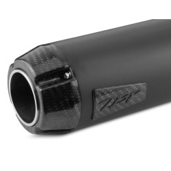 PartzBiz HD TBR005-4340499-B - Two Brothers Racing Comp S Slip On Black Carbon Harley Street XG500 XG750 15-20 best for davidson performance tbr exhaust fiber short replacement