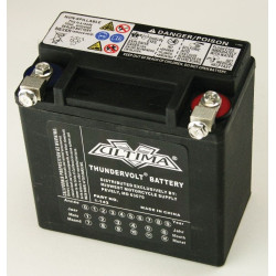 PartzBiz HD MW1-143 - Ultima 1-143 Thundervolt 12V AGM แบตเตอรี่อัพเกรด 04-Up Harley Sportster 66958-04 XL
