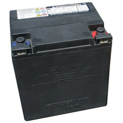 PartzBiz HD MW1-144 - Ultima 1-144 Thundervolt 12V AGM Battery 91-96 Harley Softail & Dyna 65989-90B