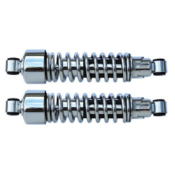 PartzBiz HD MW116-103 - Ultima 116-103 Chrome 14" Performance Rear Shocks Absorbers w/ Springs Harley Davidson Sportster Custom Universal Aftermarket Replacement Upgrade Shocks Suspension PartzBiz HD MW116-103 - Ultima 116-103 Chrome 14" Performance Rear Shocks Absorbers w/ Springs Harley Davidson Sportster Custom Universal Aftermarket Replacement Upgrade Shocks Suspension