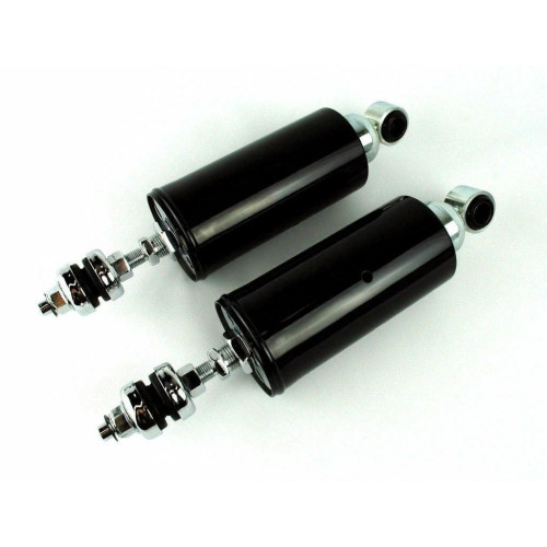 PartzBiz HD: 4401913-Ultima 116-232 Black Adjustable Rear Shocks Absorbers Kit 00-19 Harley Davidson Softail FXST Night Train Springer Duce Custom Aftermarket Performance Suspension Upgrade Replacement Absorbers