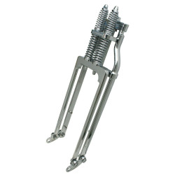 PartzBiz HD MW117-72 - Ultima 117-72 Chrome +2" Stock Length 1" Neck Springer Front End Custom Harley davidson softail sportster Front forks chopper bobber upgrade suspension PartzBiz HD MW117-72 - Ultima 117-72 Chrome +2" Stock Length 1" Neck Springer Front End Custom Harley davidson softail sportster Front forks chopper bobber upgrade suspension