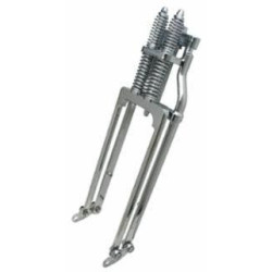 PartzBiz HD MW117-75 - Ultima 117-75 Chrome +4" Springer Front End 1949-2004 Harley Sportster Custom bike motorcycle chopper vintage fork neck stem axle upgrade big twin frame 11775 PartzBiz HD MW117-75 - Ultima 117-75 Chrome +4" Springer Front End 1949-2004 Harley Sportster Custom bike motorcycle chopper vintage fork neck stem axle upgrade big twin frame 11775