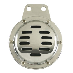 PartzBiz HD MW16-21 - Ultima 16-21 ชุบโครเมี่ยม 6V Universal Horn w/ฝาครอบ Harley และรุ่นที่กำหนดเองเปลี่ยน oe honk ที่ดีที่สุดสำหรับความปลอดภัยทางไฟฟ้า PartzBiz HD MW16-21 - Ultima 16-21 ชุบโครเมี่ยม 6V Universal Horn w/ฝาครอบ Harley และรุ่นที่กำหนดเองเปลี่ยน oe honk ที่ดีที่สุดสำหรับความปลอดภัยทางไฟฟ้า