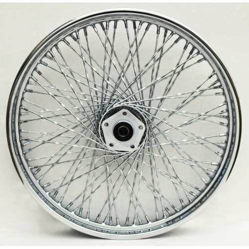 PartzBiz HD: 4401842-Ultima 21" X 2.15" 80 Twisted Spoke Front Wheel 1984-1999 Harley Softail Chopper