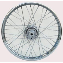 PartzBiz HD MW36-309 - Ultima 36-309 Chrome 40 Spoke 21 x 1.85" Front Wheel Dual Disc Harley FXWG 80-99 chopper classic old school wire custom bagger replacement best for performance motorcycle PartzBiz HD MW36-309 - Ultima 36-309 Chrome 40 Spoke 21 x 1.85" Front Wheel Dual Disc Harley FXWG 80-99 chopper classic old school wire custom bagger replacement best for performance motorcycle