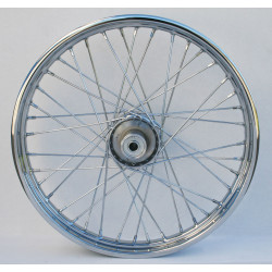 PartzBiz HD MW36-311 - Ultima 36-311 Chrome 40 Spoke 21 x 1.85" Front Wheel Harley FXWG 73-83 chopper classic old school wire custom bagger replacement best for performance motorcycle PartzBiz HD MW36-311 - Ultima 36-311 Chrome 40 Spoke 21 x 1.85" Front Wheel Harley FXWG 73-83 chopper classic old school wire custom bagger replacement best for performance motorcycle