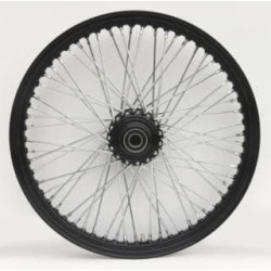 PartzBiz HD MW36-652 - Ultima 36-652 Black / Chrome Billet 60 Spoke 21 x 2.15" Single Disk Front Wheel 1" Axle 00-07 Harley Davidson Custom Chopper Bike Motorcycle Rim Classic Upgrade Replacement PartzBiz HD MW36-652 - Ultima 36-652 Black / Chrome Billet 60 Spoke 21 x 2.15" Single Disk Front Wheel 1" Axle 00-07 Harley Davidson Custom Chopper Bike Motorcycle Rim Classic Upgrade Replacement