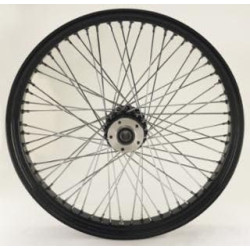 PartzBiz HD MW36-656 - Ultima 36-656 Black / Chrome Billet 60 Spoke 26 x 3.5" Dual Disk Front Wheel 1" Axle 00-07 Harley Davidson Custom Chopper Bike Motorcycle Rim Classic Upgrade Replacement PartzBiz HD MW36-656 - Ultima 36-656 Black / Chrome Billet 60 Spoke 26 x 3.5" Dual Disk Front Wheel 1" Axle 00-07 Harley Davidson Custom Chopper Bike Motorcycle Rim Classic Upgrade Replacement