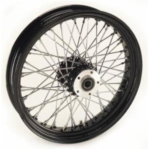 PartzBiz HD: 4401809-Ultima 36-658 Black / Chrome Billet 60 Spoke 18 x 3.5" Rear Wheel 1" Axle 00-07 Harley Davidson Custom Chopper Bike Motorcycle Rim Classic Upgrade Replacement PartzBiz HD: 4401809-Ultima 36-658 Black / Chrome Billet 60 Spoke 18 x 3.5" Rear Wheel 1" Axle 00-07 Harley Davidson Custom Chopper Bike Motorcycle Rim Classic Upgrade Replacement