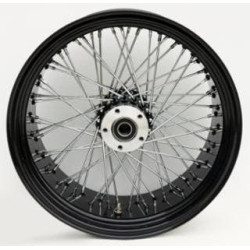 PartzBiz HD MW36-660 - Ultima 36-660 Black / Chrome Billet 60 Spoke 18 x 8.5" Rear Wheel 1" Axle 00-07 Harley Davidson Custom Chopper Bike Motorcycle Rim Classic Upgrade Replacement PartzBiz HD MW36-660 - Ultima 36-660 Black / Chrome Billet 60 Spoke 18 x 8.5" Rear Wheel 1" Axle 00-07 Harley Davidson Custom Chopper Bike Motorcycle Rim Classic Upgrade Replacement